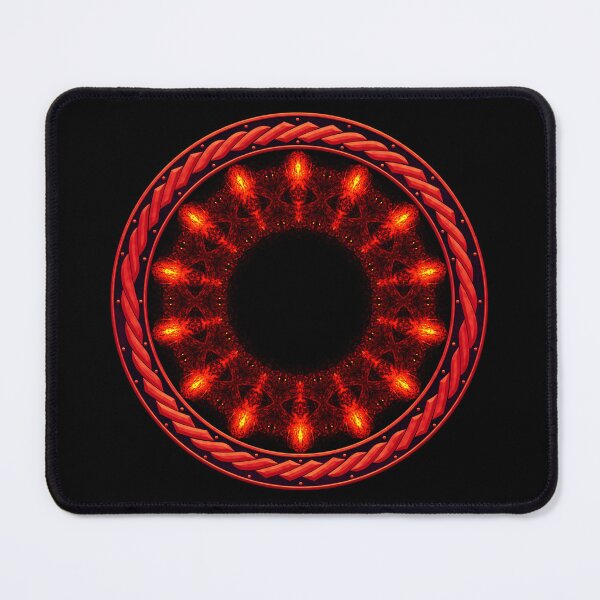 Artikelvorschau, Kaleidoscope Ominous Red in Celtic Circle Frame 15 entworfen und verkauft von Swabcraft.