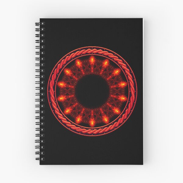 Item preview, Kaleidoscope Ominous Red in Celtic Circle Frame 15 designed and sold by Swabcraft.