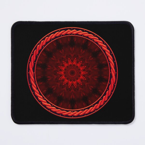 Artikelvorschau, Kaleidoscope Ominous Red in Celtic Circle Frame 16 entworfen und verkauft von Swabcraft.