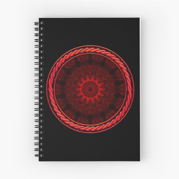 Item preview, Kaleidoscope Ominous Red in Celtic Circle Frame 16 designed and sold by Swabcraft.
