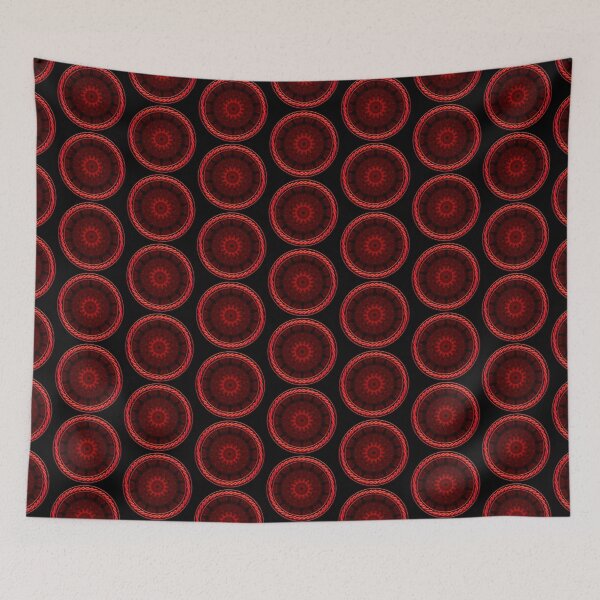 Artikelvorschau, Kaleidoscope Ominous Red in Celtic Circle Frame 16 entworfen und verkauft von Swabcraft.
