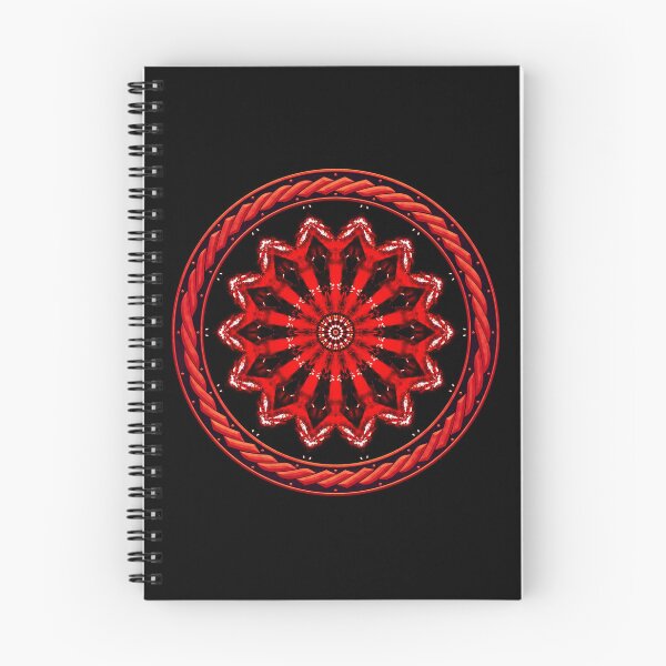 Item preview, Kaleidoscope Ominous Red in Celtic Circle Frame 17 designed and sold by Swabcraft.