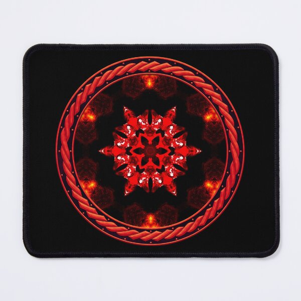 Artikelvorschau, Kaleidoscope Ominous Red in Celtic Circle Frame 23 entworfen und verkauft von Swabcraft.