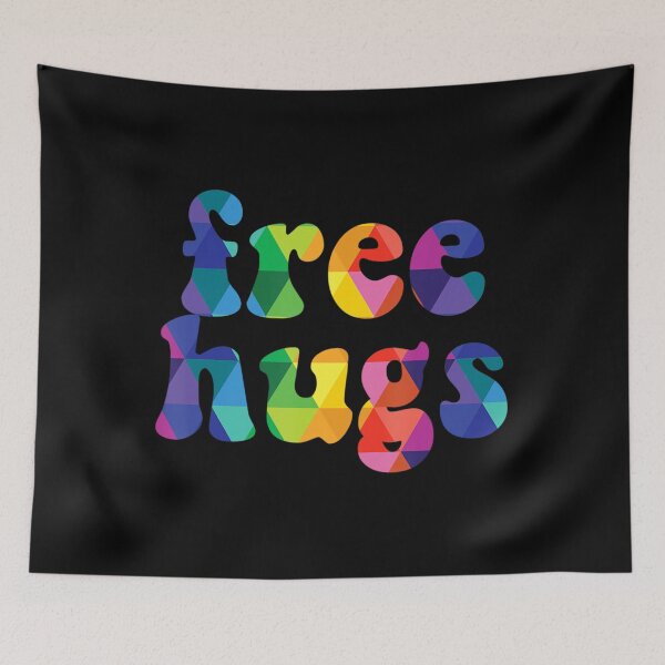 Item preview, Colorful Free Hugs For Her Or Him Rainbow designed and sold by agagag44tsag.