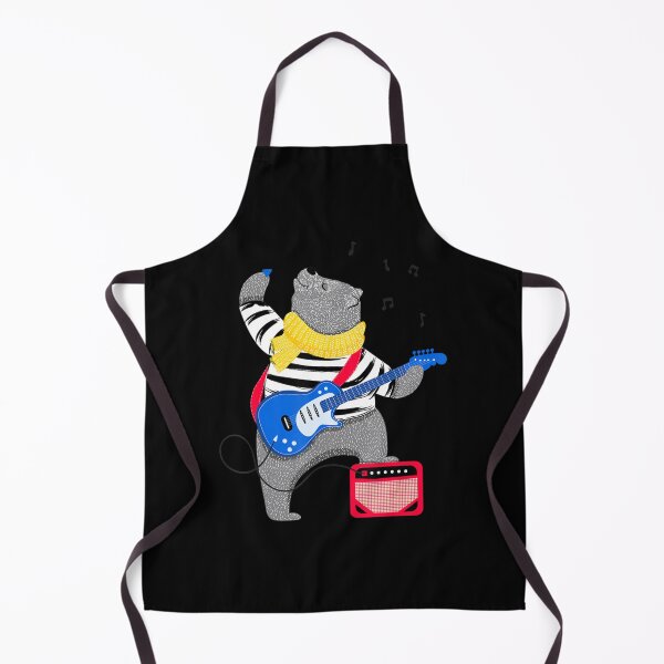 Item preview, Cool Bear Plays On Electric Guitar Music Instrument designed and sold by agagag44tsag.