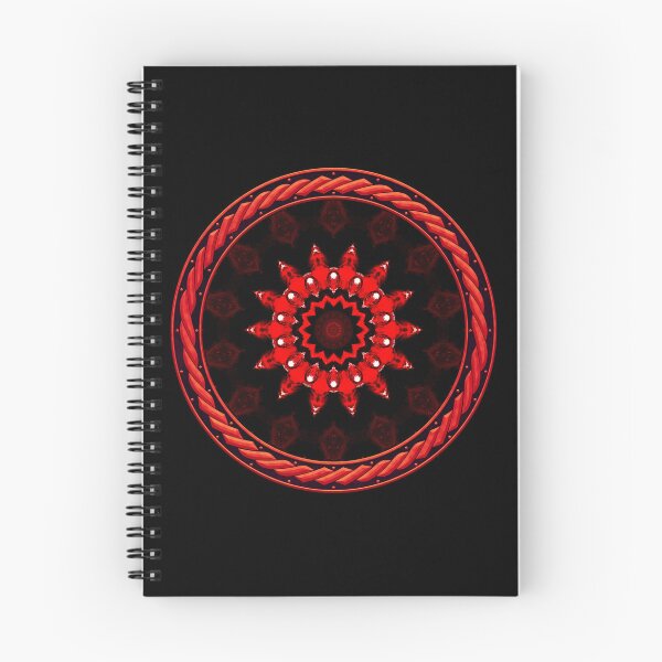 Item preview, Kaleidoscope Ominous Red in Celtic Circle Frame 25 designed and sold by Swabcraft.