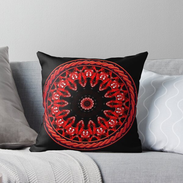 Artikelvorschau, Kaleidoscope Ominous Red in Celtic Circle Frame 27 entworfen und verkauft von Swabcraft.