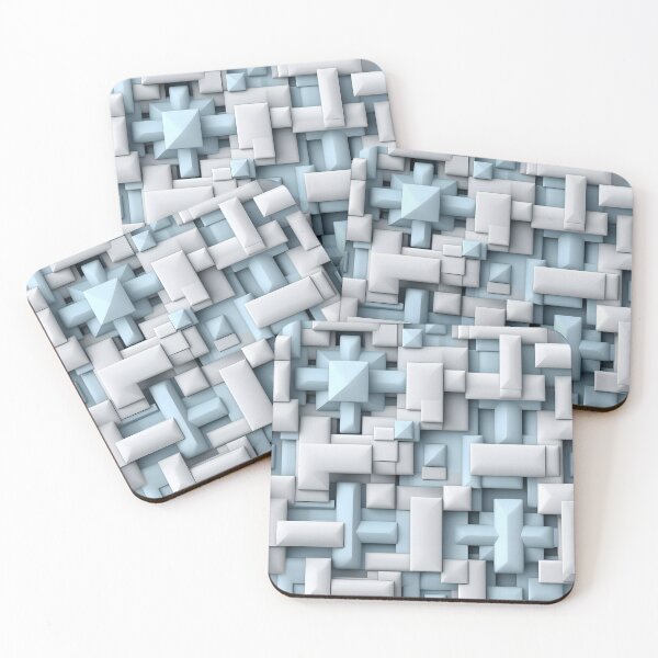Item preview, Abstract 3D Prisms – Seamless designed and sold by GalacticLabs.