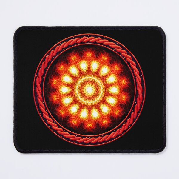 Artikelvorschau, Kaleidoscope Ominous Red in Celtic Circle Frame 30 entworfen und verkauft von Swabcraft.
