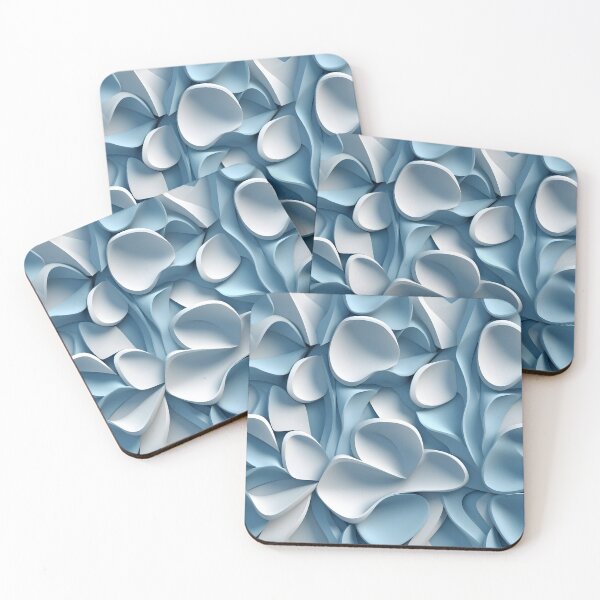 Item preview, Abstract 3D Curved Petals – Seamless designed and sold by GalacticLabs.