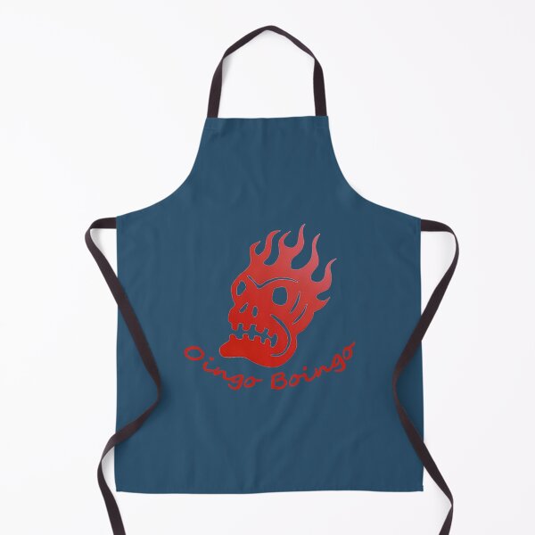 Item preview, Oingo Boingo Red Burning Skull designed and sold by ReasonOrRhyme.