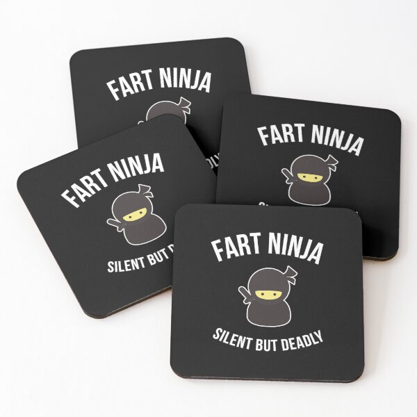 Item preview, fart ninja silent but deadly designed and sold by kasisolusi.