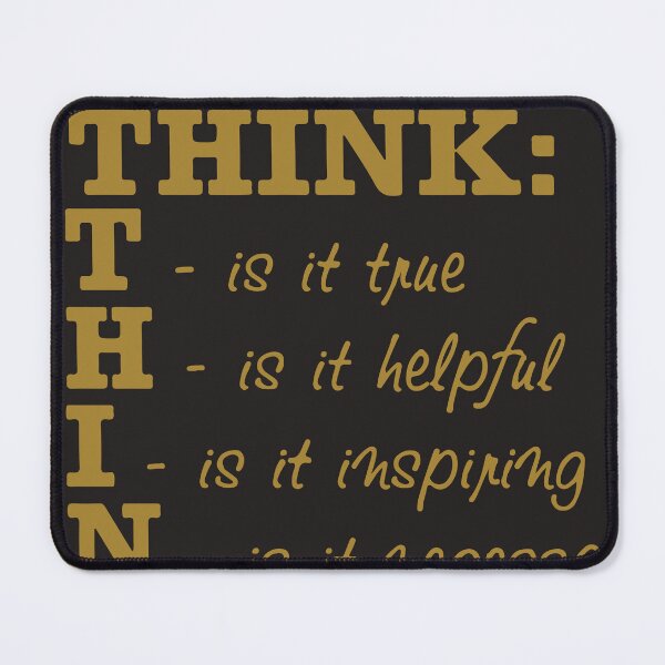 Item preview, Words That Matter: Before You Speak, Think T-Shirt designed and sold by hjian8219.