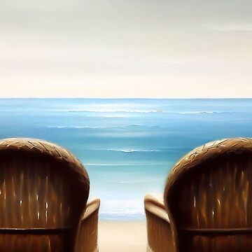 Artwork thumbnail, Beach Chairs 1 by kartedrop