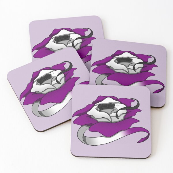Item preview, Asexual Pride Rose with Banner designed and sold by DragonsMark.