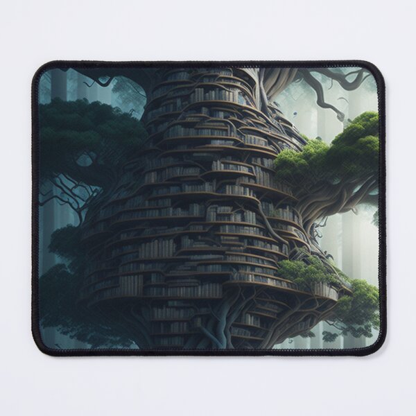 Item preview, Expand Your Horizons with the Library of the World Tree designed and sold by Grim000.