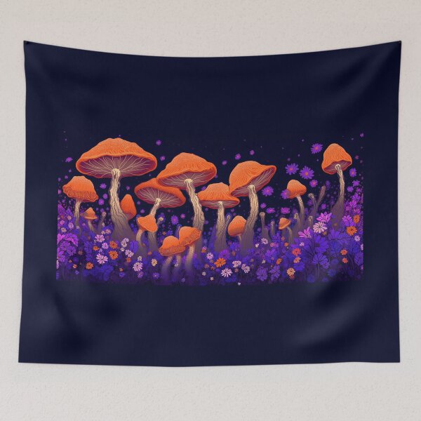 Item preview, Neon Flower & Fungus  designed and sold by kaitlynlingo.