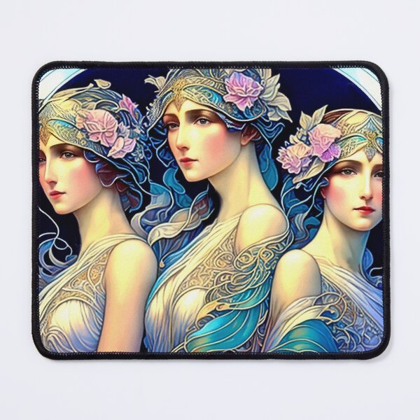 Item preview, Art Deco Girlfriends - Frost designed and sold by Garrulus glandarius.