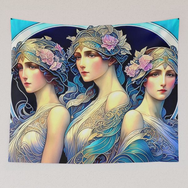 Item preview, Art Deco Girlfriends - Frost designed and sold by Garrulus glandarius.
