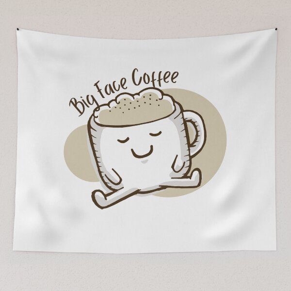 Item preview, Big face coffee designed and sold by Yaa2.