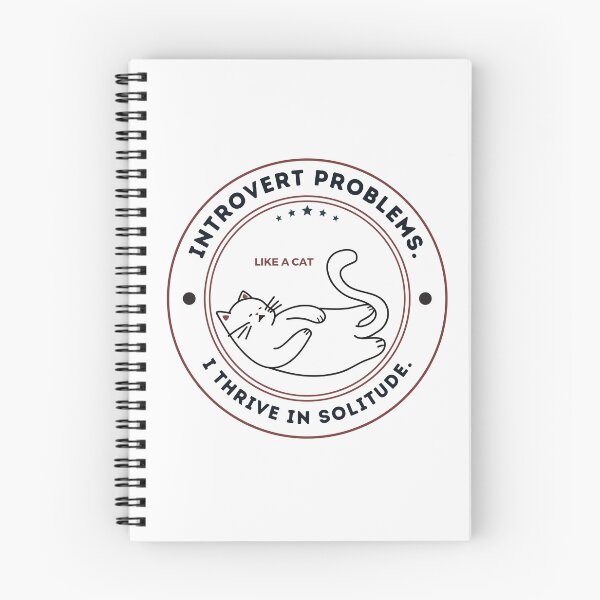 Item preview, Introvert problems. I thrive in solitude. designed and sold by LittleFun.