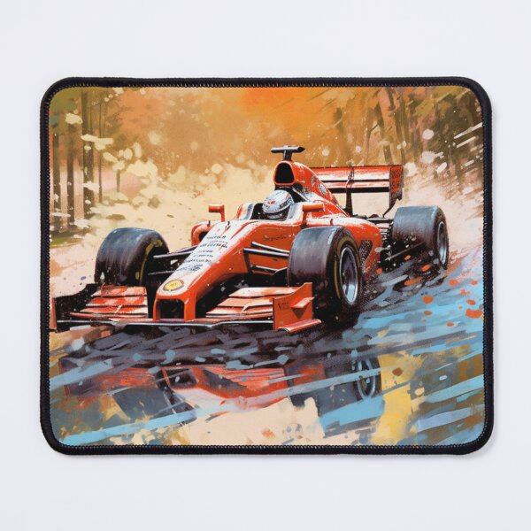 Item preview, Fernando Alonso 2018 Mclaren MCL33 F1 Watercolour Painting Print  designed and sold by PicTechNowArt.