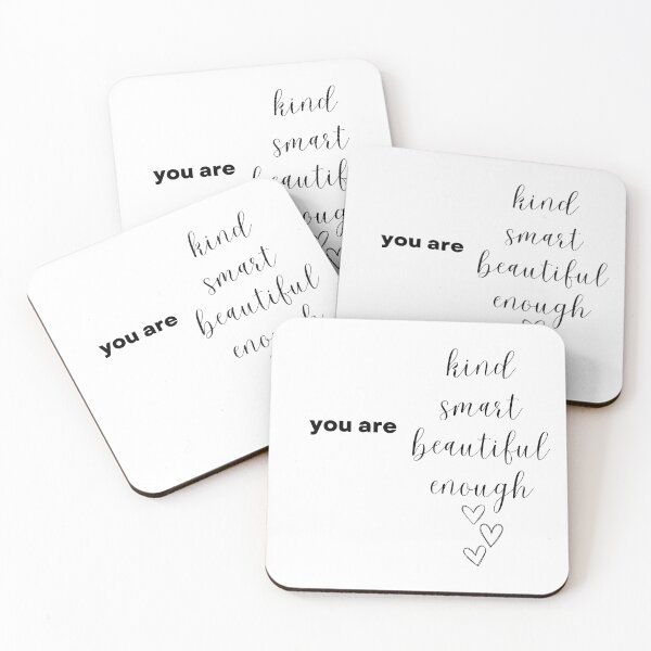 Item preview, You Are Kind, Smart, Beautiful, Enough designed and sold by freyscollection.