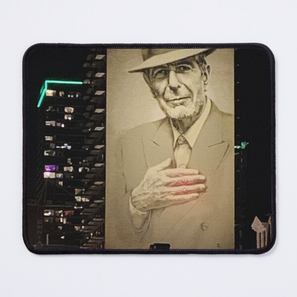 Item preview, Leonard Cohen Mural Montreal designed and sold by orchidwest.