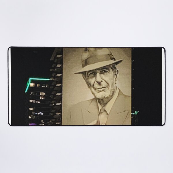 Item preview, Leonard Cohen Mural Montreal designed and sold by orchidwest.