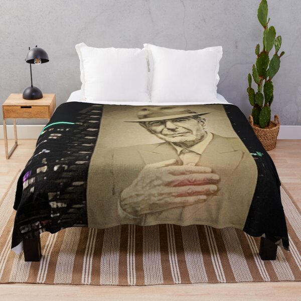 Item preview, Leonard Cohen Mural Montreal  designed and sold by orchidwest.