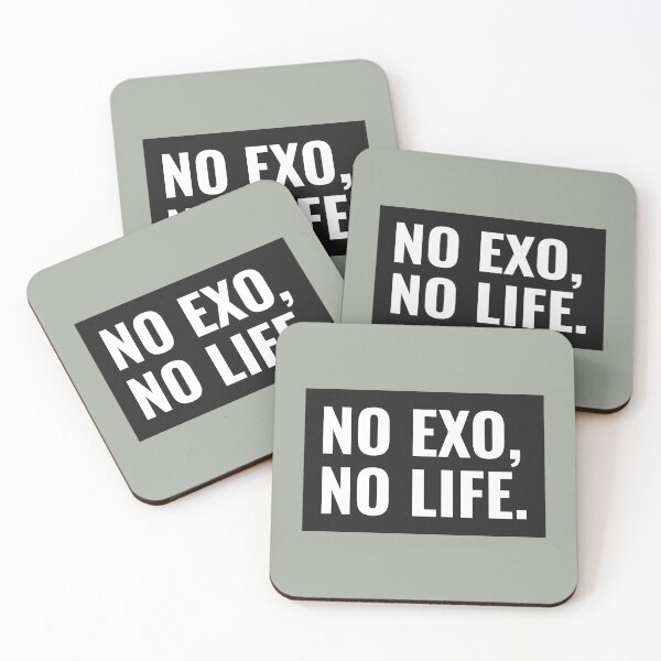 Item preview, No EXO, No Life | Kpop Merch for Fans | Gift for EXO-L designed and sold by Wishful Thinking.