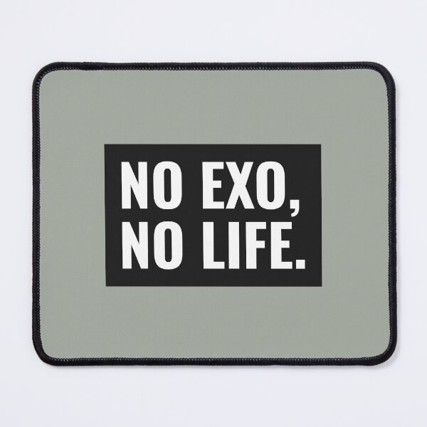 Item preview, No EXO, No Life | Kpop Merch for Fans | Gift for EXO-L designed and sold by Wishful Thinking.
