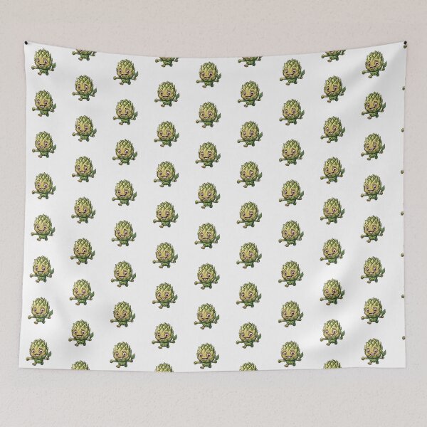 Item preview, Happy Chibi Artichoke Walking designed and sold by The Mad Muffin.