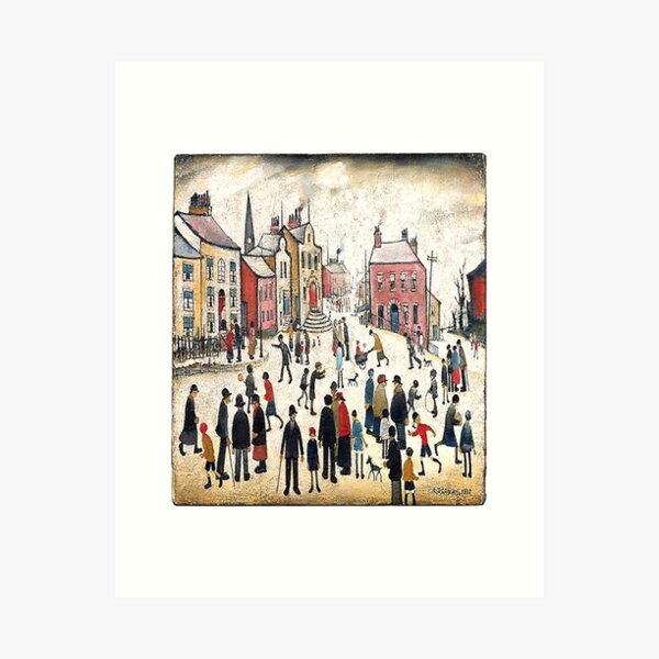 Item preview, l s lowry 1887 1976 C N 10 Poster designed and sold by roblesrichard.