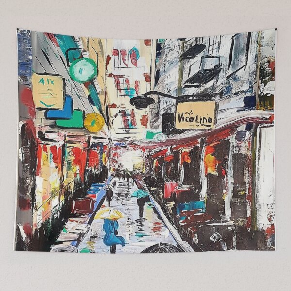 Item preview, Melbourne Laneway Print designed and sold by roblesrichard.