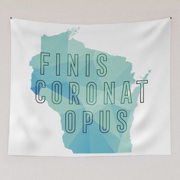 Item preview, Finis Coronat Opus designed and sold by Teal Heidenreiter.
