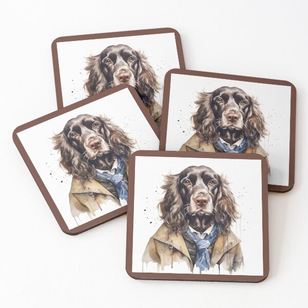 Item preview, Spaniel. Watercolor Cocker spaniel. Cocker spaniel lover designed and sold by Tsifra.