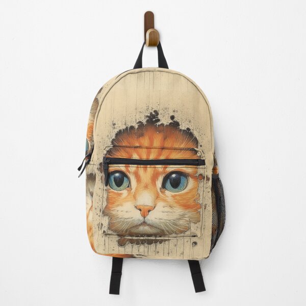 Item preview, Cat inspired by Japanese folklore Kazuo oga. designed and sold by Kiyomi Mizushima.