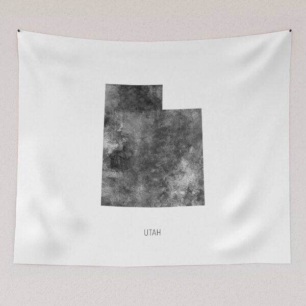 Item preview, Utah Watercolor Map designed and sold by ArtPrints.