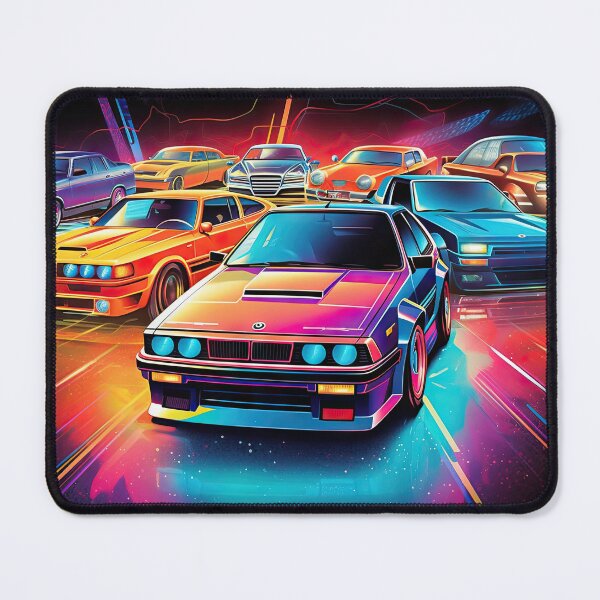 Item preview, Retro Car Digital Illustrations: A Journey to the 80s-90s designed and sold by Piotrek0001.