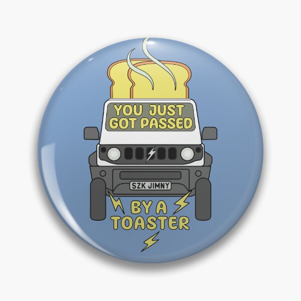 Item preview, You Just Got Passed By A Toaster White Jimny designed and sold by stoicjimny.