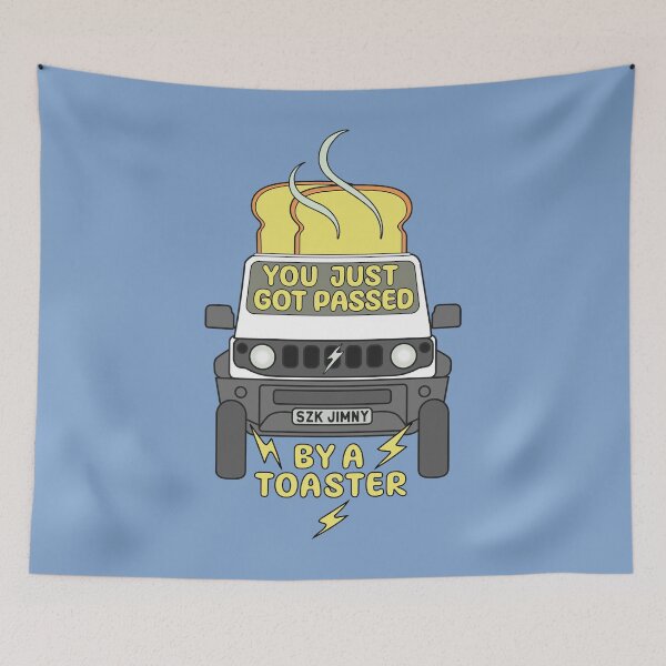 Item preview, You Just Got Passed By A Toaster White Jimny designed and sold by stoicjimny.