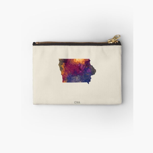 Item preview, Iowa Watercolor Map designed and sold by ArtPrints.