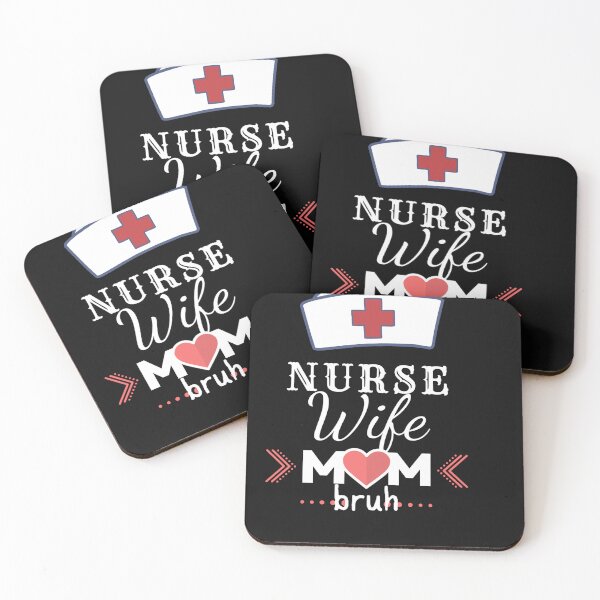 Item preview, Nurse wife mom bruh designed and sold by Yaa2.