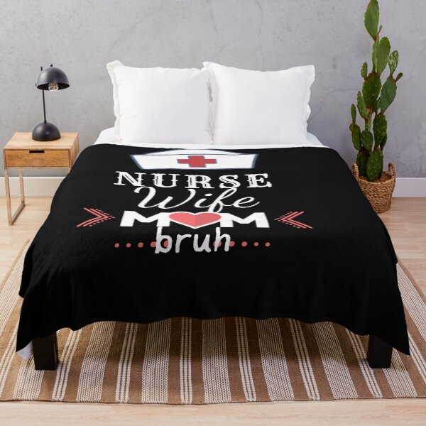 Item preview, Nurse wife mom bruh designed and sold by Yaa2.