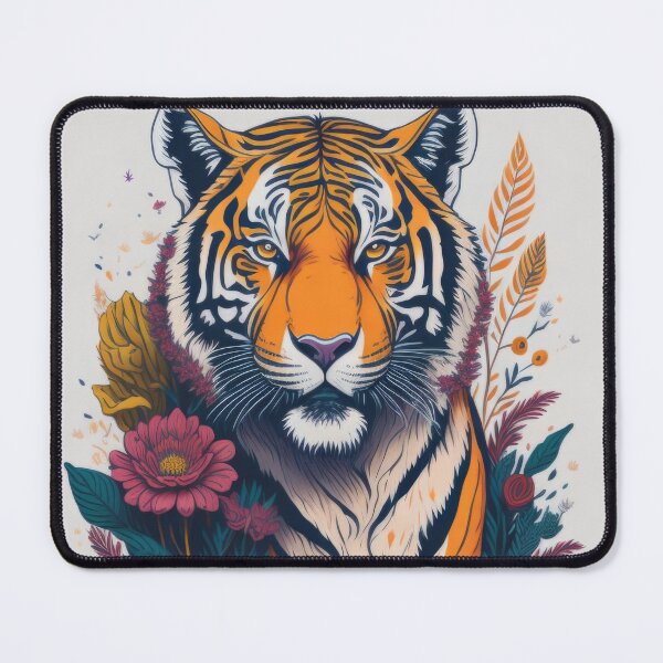Item preview, Royal Bengal Tiger design Vector art designed and sold by ROBIN MACGREGOR.