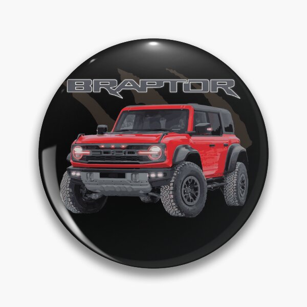 Item preview, Bronco raptor race red braptor MURICA SUV sport truck designed and sold by cowtownCOWBOY.