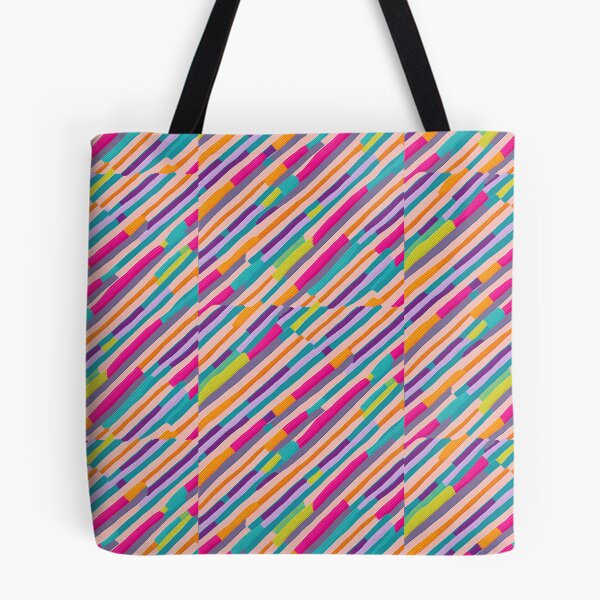 Item preview, Vibrant lines pattern designed and sold by FuzzieIntuition.