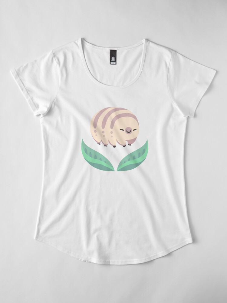 Alternate view of Cute tardigrade Premium Scoop T-Shirt