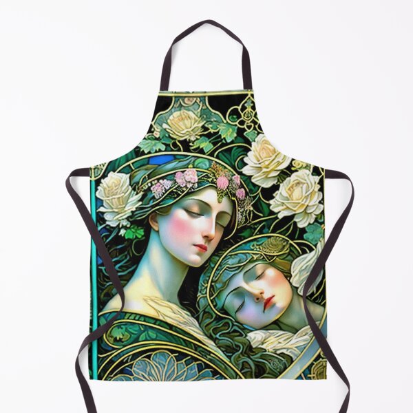 Item preview, Art Deco Girlfriends - Sleeping Beauty designed and sold by Garrulus glandarius.